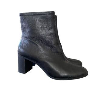 NEW GORGEOUS Buttery Leather Corso Como 7.5 Black Booties